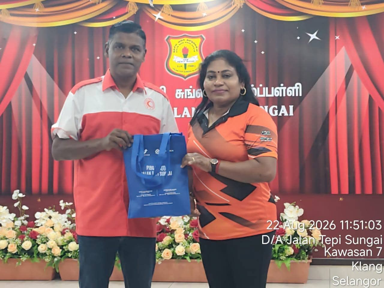 Students taking part in Perkhemahan 2026 at SJKT Jalan Tepi Sungai, Klang