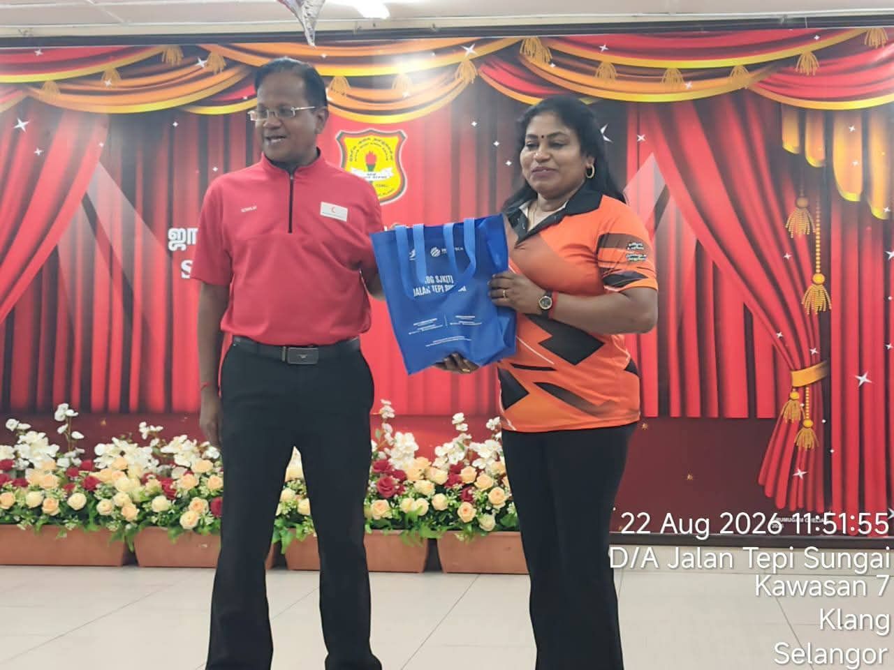 Students taking part in Perkhemahan 2026 at SJKT Jalan Tepi Sungai, Klang